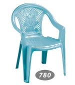 صندلی کودک ناصر پلاستیک 780 آبی روشن