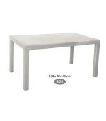 میز مستطیل حصیر بافت ناصر پلاستیک مدل 321 - Image 3