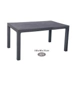 میز مستطیل حصیر بافت ناصر پلاستیک مدل 321 - Image 4