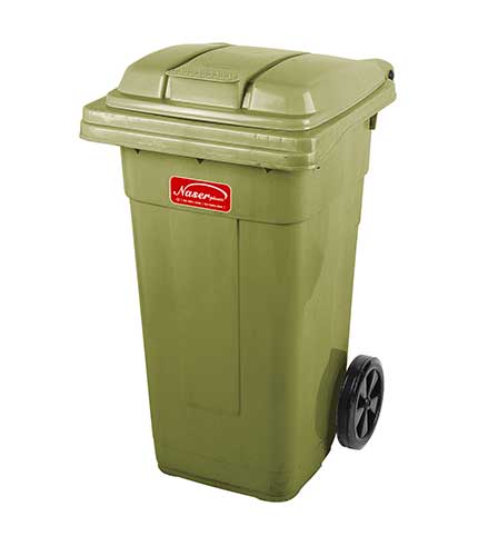 سطل زباله 5100 - سبز تیره
