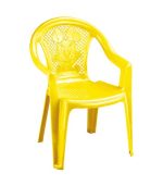 صندلی پلاستیکی کودک 800 - زرد
