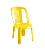 صندلی پلاستیکی بدون دسته 805 زرد