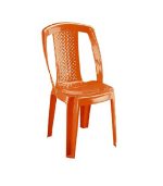 صندلی پلاستیکی بدون دسته 805 نارنجی