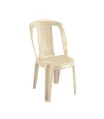 صندلی پلاستیکی بدون دسته 805 کرم روشن