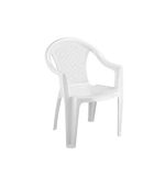 صندلی پلاستیکی بزرگ دسته دار 812 سفید