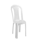 صندلی پلاستیکی بدون دسته 842 سفید