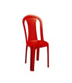 صندلی پلاستیکی بدون دسته 842 قرمز