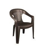 صندلی پلاستیکی بزرگ دسته دار 868 قهوه ای