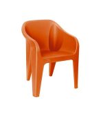 صندلی پلاستیکی دسته دار 889 نارنجی