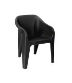 صندلی پلاستیکی دسته دار 889 مشکی