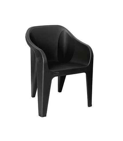 صندلی پلاستیکی دسته دار 889 مشکی