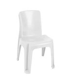 صندلی پلاستیکی بدون دسته 946 سفید
