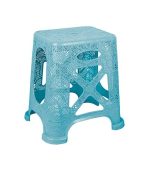 چهارپایه پلاستیکی ترمه 1117 آبی