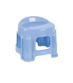 چهارپایه پلاستیکی پشتی دار 1212 آبی