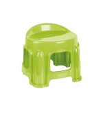 چهارپایه پلاستیکی پشتی دار 1212 سبز