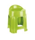 چهارپایه پلاستیکی پشتی دار 1213 سبز