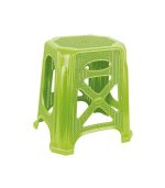 چهارپایه پلاستیکی بلند گلدیس سبز