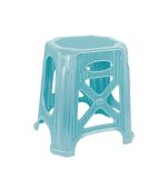 چهارپایه پلاستیکی بلند گلدیس آبی