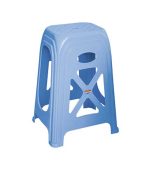 چهارپایه پلاستیکی بلند سوپر آبی