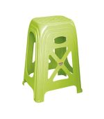 چهارپایه پلاستیکی بلند سوپر سبز