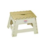 چهارپایه پلاستیکی تاشو 516 کرم