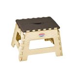 چهارپایه پلاستیکی تاشو 516 قهوه ای