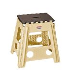 چهارپایه پلاستیکی تاشو 517 قهوه ای