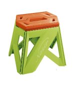 چهارپایه پلاستیکی تاشو مدل 617 سبز