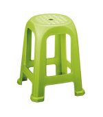 چهارپایه پلاستیکی حصیری بلند 838 سبز