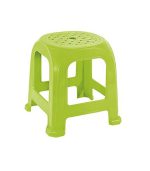 چهارپایه پلاستیکی حصیری مدل 861 سبز