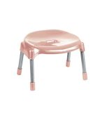 چهارپایه پلاستیکی پایه فلزی مدل 862 صورتی