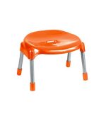 چهارپایه پلاستیکی پایه فلزی مدل 862 نارنجی