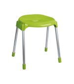 چهارپایه پلاستیکی پایه فلزی مدل 863 سبز