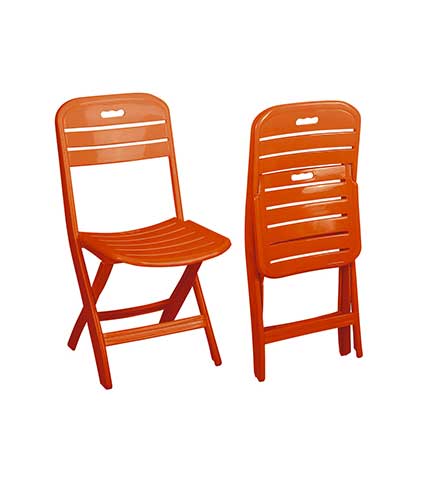صندلی پلاستیکی تاشو 835 نارنجی
