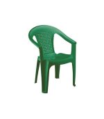 صندلی پلاستیکی دسته دار 854 سبز تیره