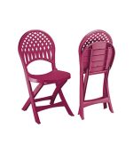 صندلی پلاستیکی تاشو 857 بنفش