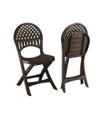 صندلی پلاستیکی تاشو 857 قهوه ای