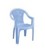 صندلی پلاستیکی دسته دار 872 آبی