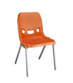 صندلی پلاستیکی پایه فلزی 880 نارنجی