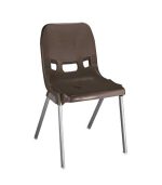 صندلی پلاستیکی پایه فلزی 880 قهوه ای