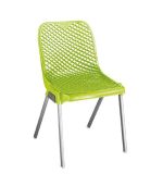 صندلی پلاستیکی پایه فلزی 882 سبز