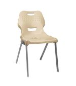 صندلی پلاستیکی پایه فلزی 883 کرم