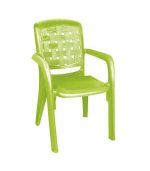 صندلی پلاستیکی دسته دار 885 سبز روشن