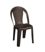 صندلی پلاستیکی بدون دسته 942 قهوه ای