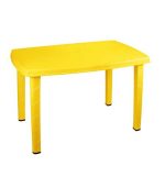 میز مستطیل پلاستیکی مدل 821 زرد