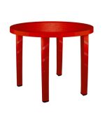 میز گرد پلاستیکی مدل 822 قرمز