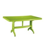 میز مستطیل پلاستیکی مدل 824 سبز روشن