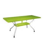 میز مستطیل پلاستیکی مدل 920 سبز
