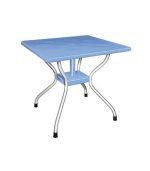 میز مربع پلاستیکی مدل 923 آبی