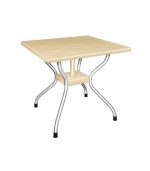 میز مربع پلاستیکی مدل 923 کرم